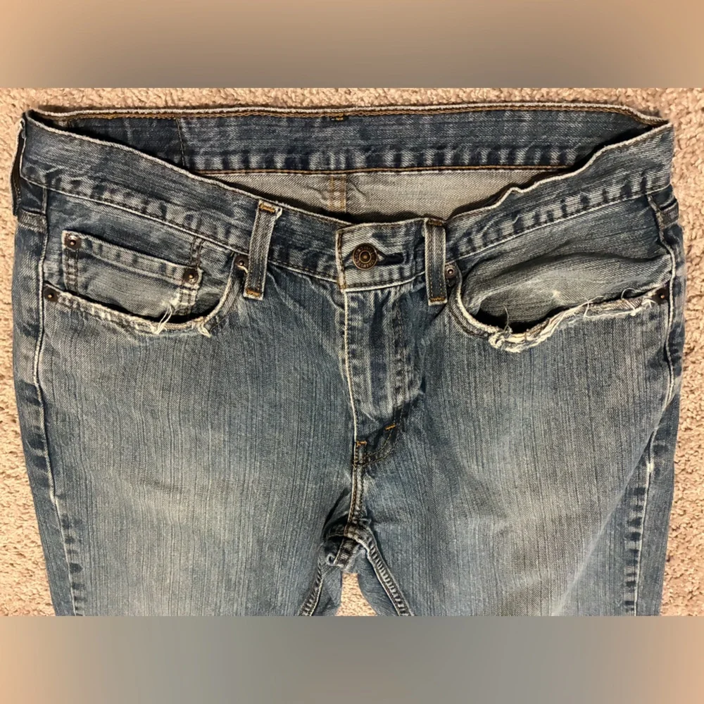 Levis classic worn